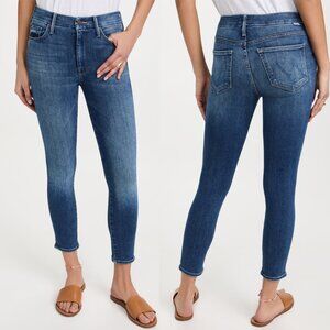 Mother The Looker Crop Jeans in Let’s Just Be Friends